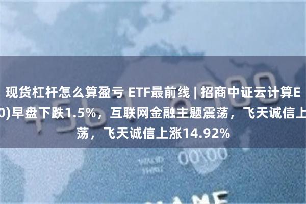 现货杠杆怎么算盈亏 ETF最前线 | 招商中证云计算ETF(159890)早盘下跌1.5%，互联网金融主题震荡，飞天诚信上涨14.92%